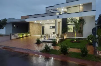 Casa com 3 dormitórios à venda, 183 m² por r$ 1.680.000,00 - residencial royal garden - paulínia/sp