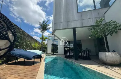 Sobrado com 3 dormitórios à venda, 275 m² por r$ 2.799.000,00 - condomínio parque dos alecrins - campinas/sp