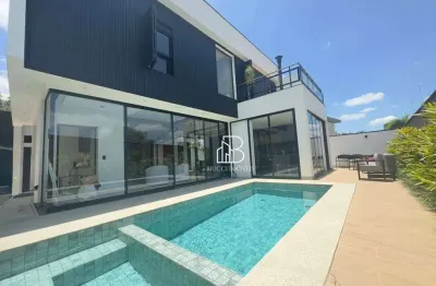 Sobrado com 3 dormitórios à venda, 289 m² por r$ 2.899.000,00 - loteamento parque dos alecrins - campinas/sp