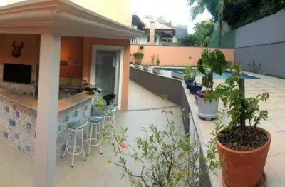 Casa em condomínio fechado com 5 quartos para alugar na Alameda País de Gales, 55, Alphaville, Barueri