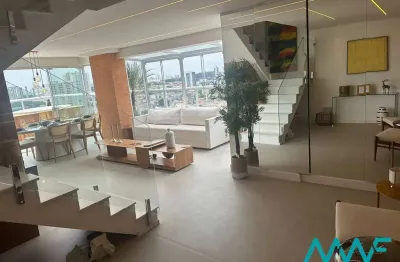 Cobertura duplex mobiliada com 150m2 no bela vista - coração de osasco!
