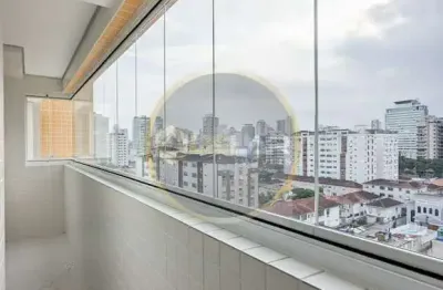 Apartamento com 2 quartos para alugar no Boqueirão, Santos 