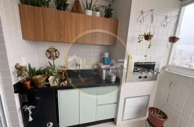 Apartamento alto padrão com lazer completo no boqueirão santos
