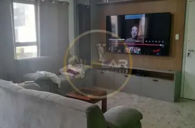 Apartamento de 3 dorms com 2 varandas e dep completa