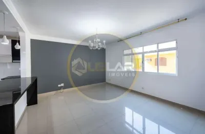 Locação sobrado em condominio fechado no gonzaga, alto padrão com 3 dorms