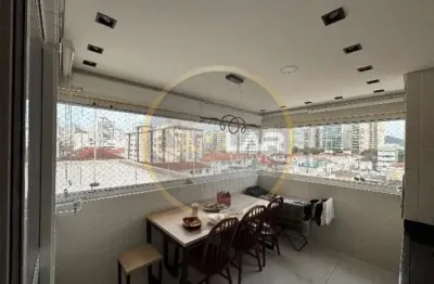 Lindo apto de 3 dorms no boqueirão em satos, porteira fechada