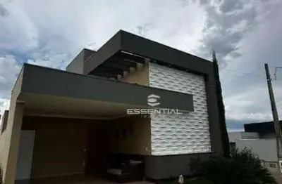 Casa com 3 dormitórios à venda em condomínio, 128 m² por r$ 690.000 - parque residencial nature i - são josé do rio preto/sp