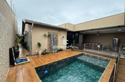 Casa com 3 dormitórios, 01 suíte à venda, 280 m² por r$ 850.000 - residencial cidade jardim - são josé do rio preto/sp