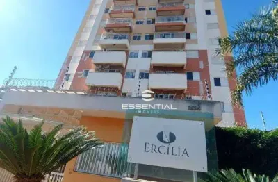 Apartamento com 2 dormitórios à venda, 61 m² por r$ 380.000,00 - vila ercília - são josé do rio preto/sp