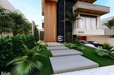 Sobrado triplex com 3 dormitórios à venda, 190 m² por r$ 1.490.000 - alphaville - mirassol/sp