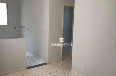 Apartamento com 2 dormitórios à venda, 48 m² por r$ 160.000 - parque rio ebro - são josé do rio preto/sp