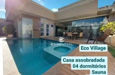 Casa com 4 dormitórios à venda, 500 m² por r$ 2.800.000,00 - residencial eco village - são josé do rio preto/sp