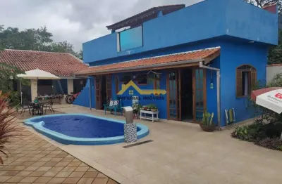 À venda i0895 - casa 3 dormitórios no massaguaçu caraguatatuba/sp