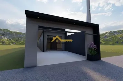 À venda - casa 2 dormitórios no balneário recanto do sol - caraguatatuba/sp