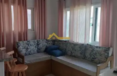À venda - casa em condomínio 1 dormitório no jd. casa branca - caraguatatuba/sp