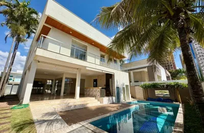 Casa em condomínio fechado à venda no alphaville flamboyant residencial araguaia