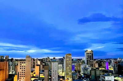 Cobertura duplex com vista panorâmica no centro de curitiba ao lado do shopping estação
