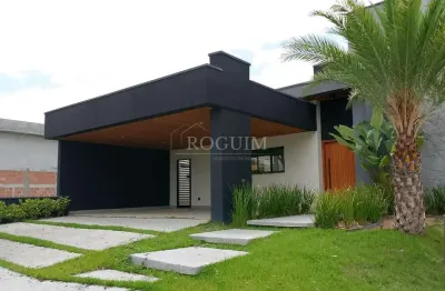 Casa térrea alto padrão com piscina e projeto arquitetônico – terras do vale sjc