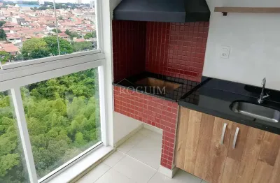 Apto planejado 58m -Varanda gourmet-Churrasqueira a carvão-Jd Oriente-Andar alto