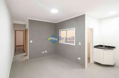 Apartamento com 2 quartos, vila assunção - santo andré r$ 2.100,00