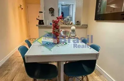 Apartamento 84m² com 3 quartos, vila valparaíso - santo andré