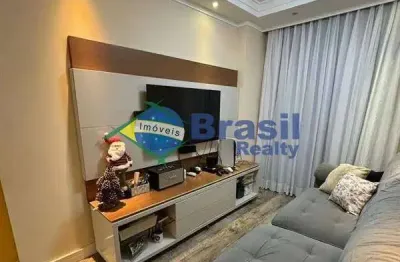 Apartamento 84m² com 3 quartos, vila valparaíso - santo andré