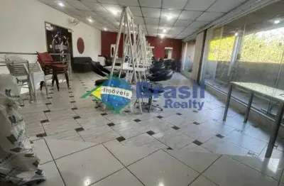 Sala comercial com 4 salas para alugar na Vila Luzita, Santo André 