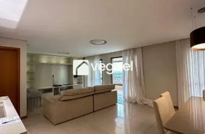 Apartamento Mobiliado com 195 m² para alugar com 3 quartos sendo 3 suítes no Jardim Botânico em Ribeirão Preto/SP.