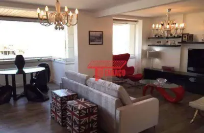 Apartamento com 3 dormitórios à venda, 128 m²  - centro - santo andré/sp