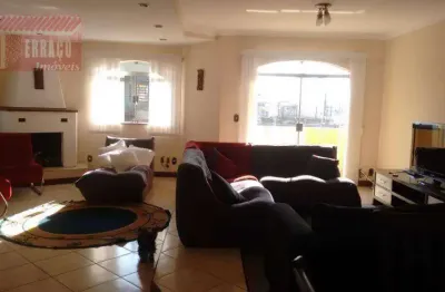 Sobrado com 4 dormitórios à venda, 407 m² por r$ 1.790.000,00 - vila cecília maria - santo andré/sp