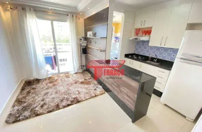 Apartamento à venda, 50 m² por r$ 360.000,00 - vila alzira - santo andré/sp