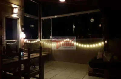 Cobertura com 3 dormitórios à venda, 85 m² por r$ 380.000,00 - parque são vicente - mauá/sp