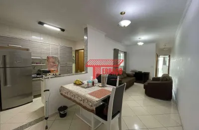Apartamento com 2 dormitórios à venda por r$ 400.000,00 - vila alzira - santo andré/sp