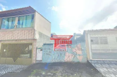 Terreno à venda, 125 m² por r$ 250.000,00 - jardim santo antônio de pádua - santo andré/sp