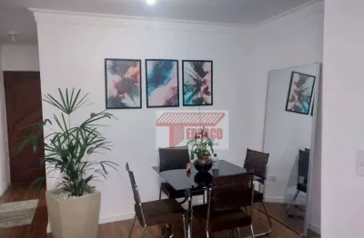 Apartamento com 2 dormitórios à venda, 55 m² por r$ 300.000,00- jardim do estádio - santo andré/sp
