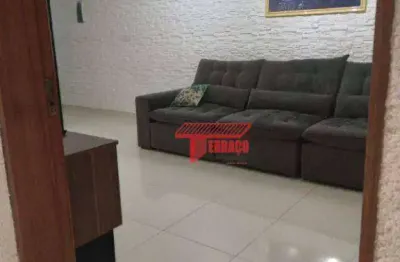 Sobrado com 3 dormitórios à venda, 172 m² - jardim do estádio - santo andré/sp