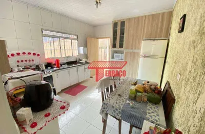 Casa com 2 dormitórios à venda, 163 m² por r$ 650.000,00 - vila linda - santo andré/sp