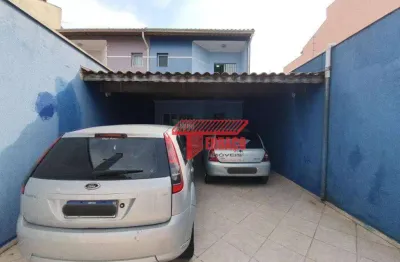 Sobrado com 3 dormitórios à venda, 135 m² por r$ 580.000,00 - jardim milena - santo andré/sp