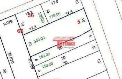 Terreno à venda, 300 m² por r$ 600.000,00 - vila pires - santo andré/sp