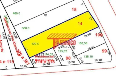 Terreno à venda, 400 m² por r$ 900.000,00 - vila helena - santo andré/sp