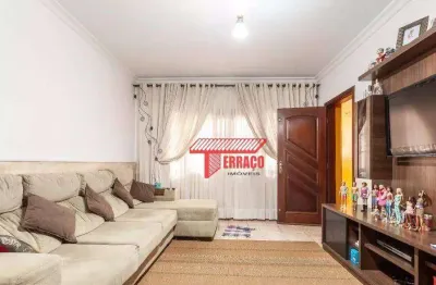 Sobrado com 3 dormitórios à venda, 204 m² por r$ 750.000,00 - vila assunção - santo andré/sp