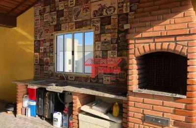 Cobertura com 2 dormitórios à venda, 65 m²  - vila alzira - santo andré/sp