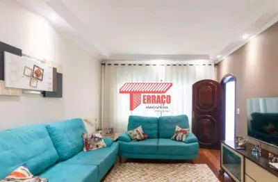 Sobrado com 3 dormitórios à venda, 240 m² - jardim las vegas - santo andré/sp