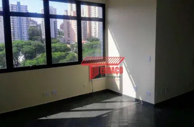 Sala, 45 m² - venda ou aluguel - campestre - santo andré/sp