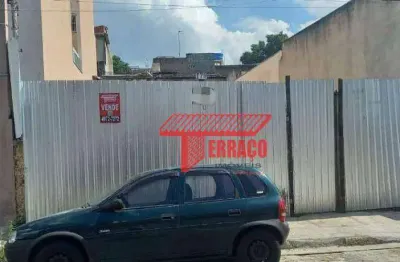 Terreno à venda na Rua Amarílis, Vila Cecília Maria, Santo André