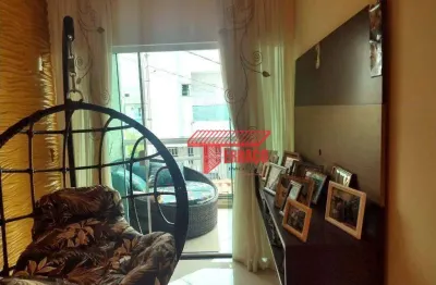 Sobrado com 2 dormitórios à venda, 120 m² por r$ 380.000,00 - jardim do mirante - santo andré/sp