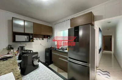 Casa com 2 dormitórios à venda, 95 m² por R$ 395.000,00 - Jardim Irene - Santo André/SP