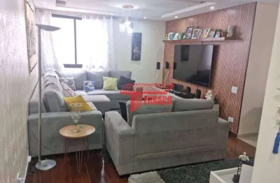 Apartamento à venda, 106 m² por r$ 633.000,00 - parque das nações - santo andré/sp