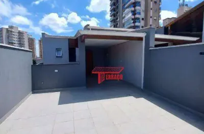 Cobertura com 2 dormitórios à venda, 45 m² por r$ 495.000,00 - vila pires - santo andré/sp