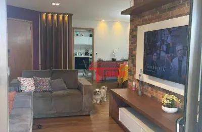 Apartamento com 3 dormitórios à venda, 144 m²  - centro - santo andré/sp